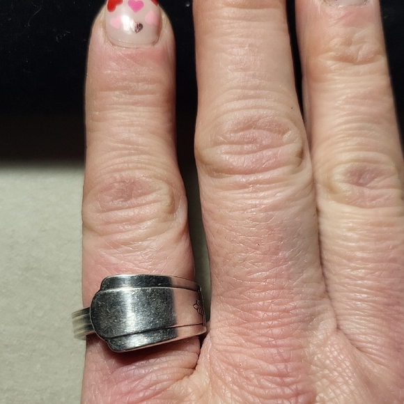 Silver Spoon Ring - Picture 2 of 2